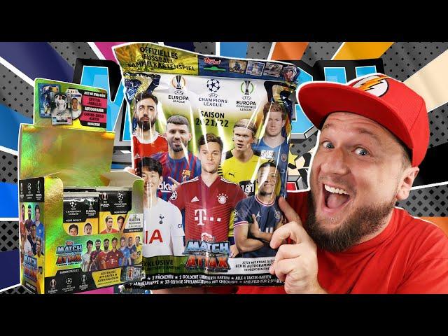 Match Attax 21/22 MEGA STARTER PACK + DISPLAY UNBOXING