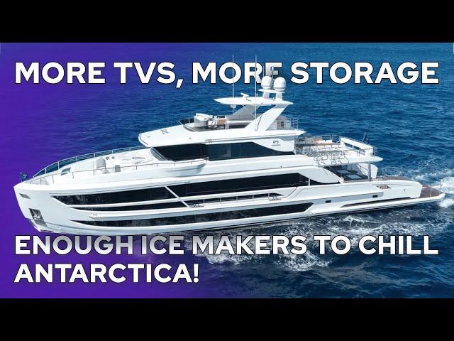 Yacht Tour - Horizon FD100 - Hidden Features and Unbelievable Space