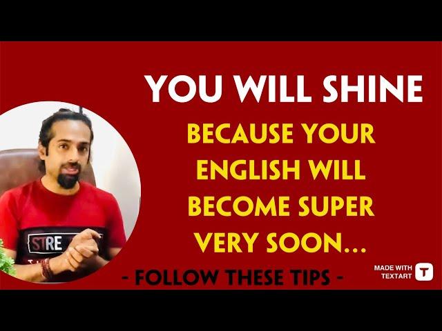 Top 3 useful things that will help you when learning English | Rupam Sil