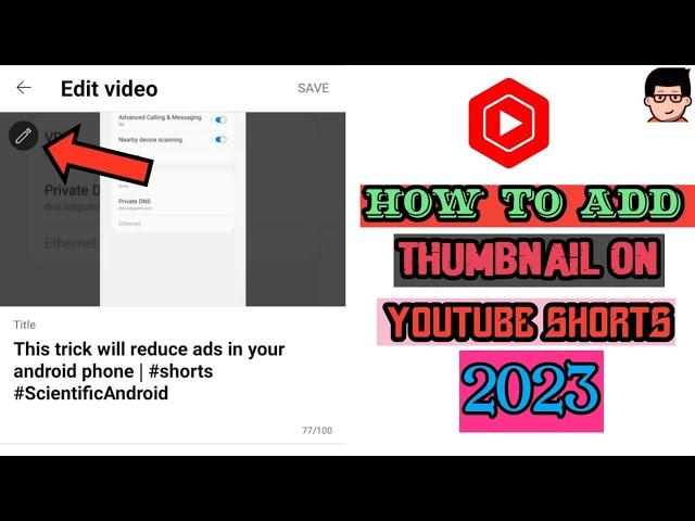 How to add thumbnail on YouTube shorts | #shorts