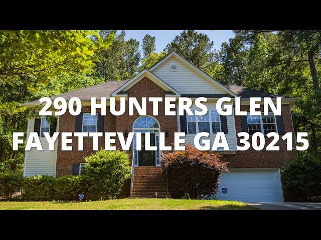 FAYETTEVILLE GA 4 BEDROOM/3BATH HOME FOR SALE - 290 HUNTERS GLEN