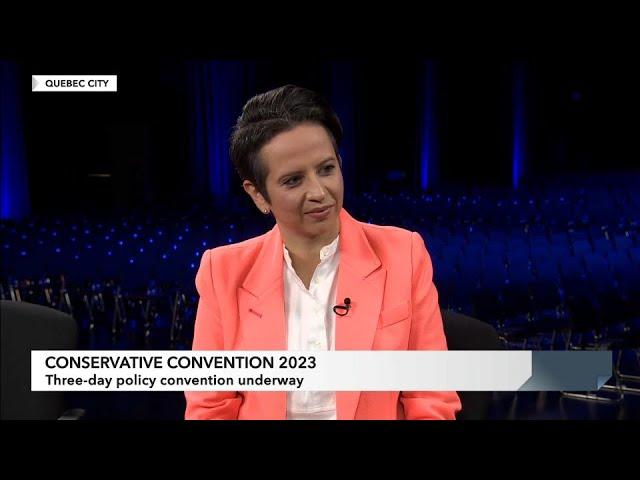 2023 Conservative convention – Interview with Deputy Leader Melissa Lantsman – September 8, 2023