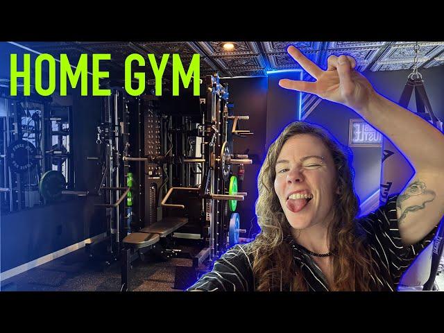 I Built My DREAM Home Gym! - *Full Room MAKEOVER* - Hailee And Kendra