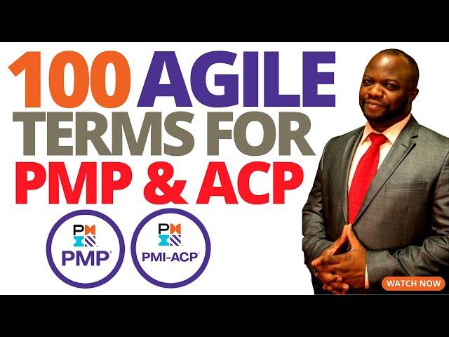 100 AGILE Terms for PMP Success 2023 