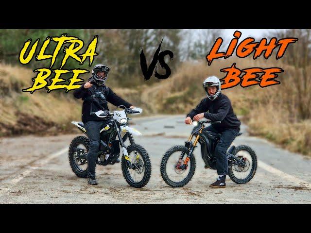 SURRON im Offroad Vergleich! Welches Bike ist besser für dich? Ultra Bee VS Light Bee