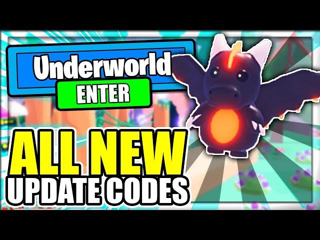 ALL NEW *UNDERWORLD* UPDATE CODES! Pet Swarm Simulator Roblox