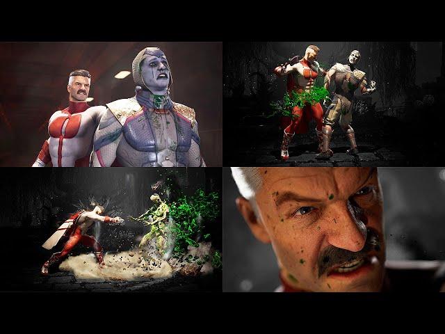 Mortal Kombat 1 - Omni-Man All Fatalities & Brutalities @ 4K 60ᶠᵖˢ 