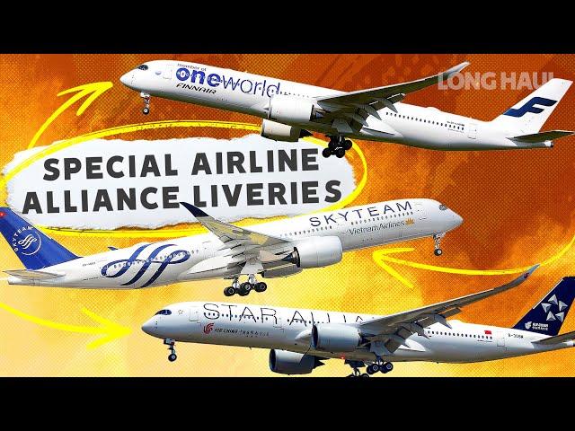 The Story Behind Airline Alliance Liveries