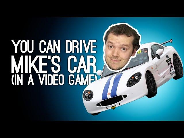 Mike's Race Car is in a Video Game?! | Mike Drives His Ginetta in Automobilista 2