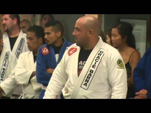 Orlando Sanchez Gracie Barra Black Belt Ceremony