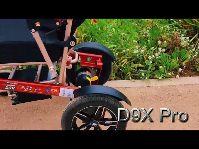 Power wheelchair D9X Pro  Automatic Folding EAONE #1 USA