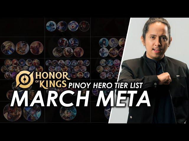 Eto ang March META | HoK Pinoy Hero Tier List