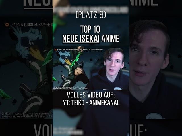 Top 10 NEUE ISEKAI Anime 2023 ft. @KaizenAnime - Platz 8 | #shorts