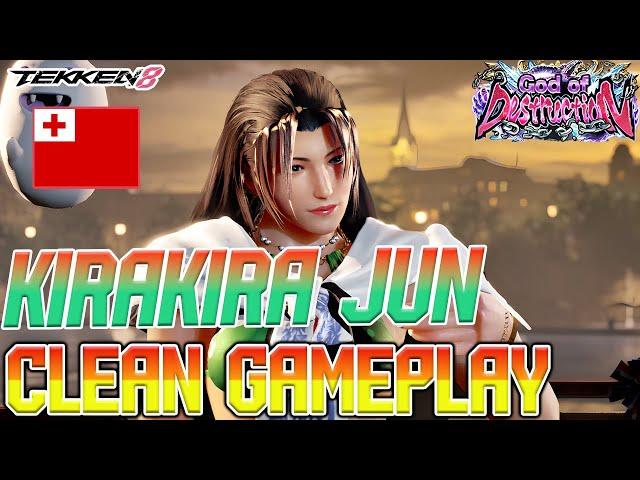 Tekken 8  ▰  KiraKira Jun Kazama Aggressive & Clean Gameplay!