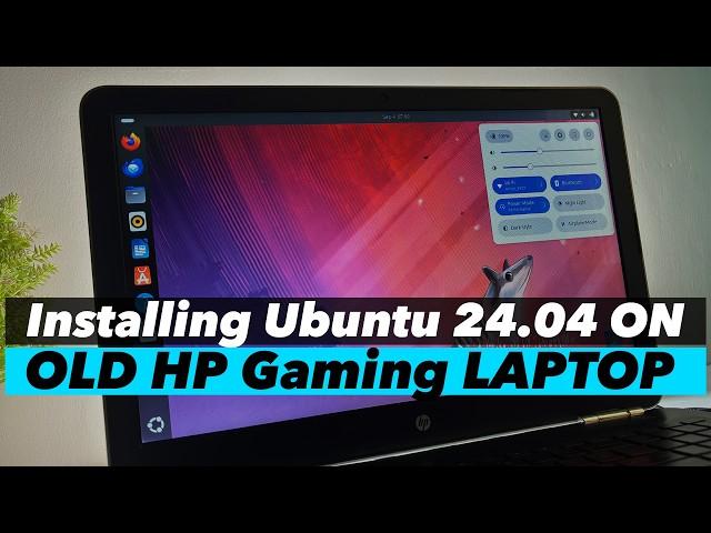 How TO Install Ubuntu 24.04 LTS on OLD HP Laptop