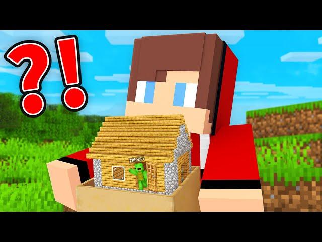 JJ Became SUPER GIANT To TROLL Mikey in Minecraft (Maizen)