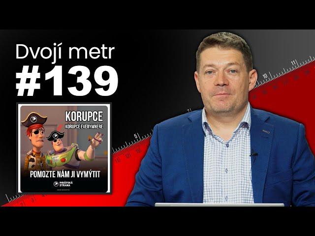 Dvojí metr #139: Předvolání za kritický názor na vládu. Válka o rozpočet pokračuje. Piráti řádí.