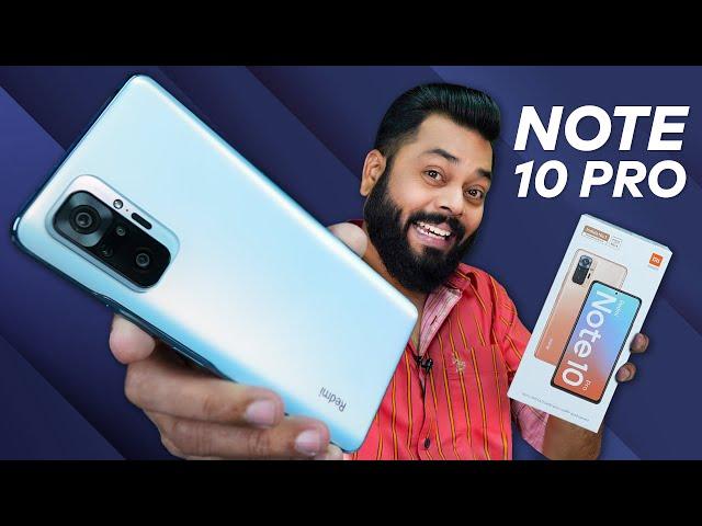 Redmi Note 10 Pro Retail Unit Unboxing  Better Than Redmi Note 10 Pro Max!!