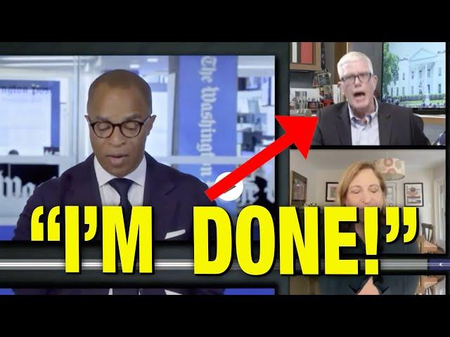 Guest RAGE QUITS News Show Over Host Lying About Trump!