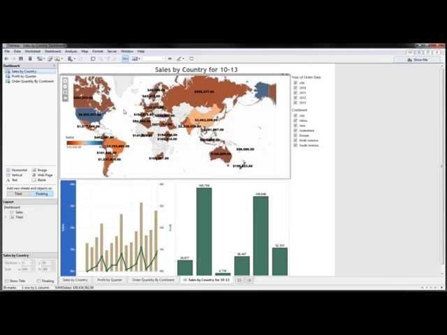 Creating a Simple Dashboard in Tableau