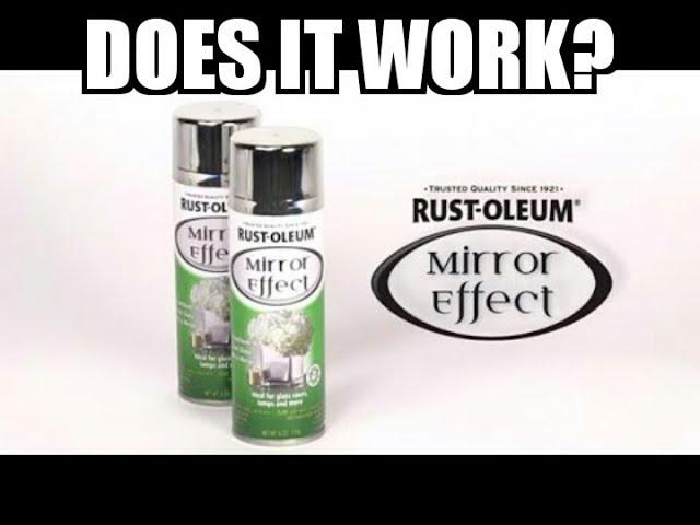 Rust-Oleum Mirror Effect Spray Paint Review