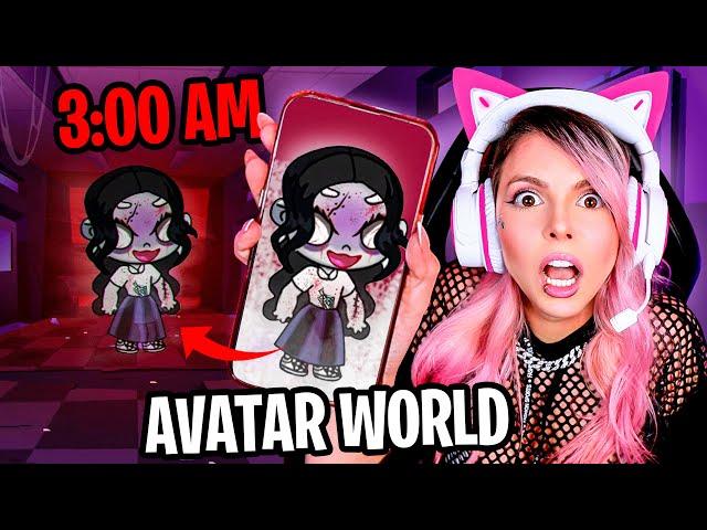 NUNCA VAYAS A LA ESCUELA DE AVATAR WORLD A LAS 3 AM​ *aparece el ESPÍRITU de una NIÑA* ​​​