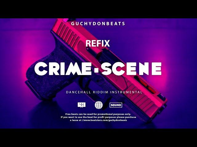 FREE  [ NO TAGS ] Dancehall Riddim Instrumental (CRIME SCENE) 2024"