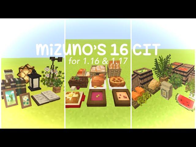  mizuno’s 16 CIT for mcpe/be 1.20 || how to use + full catalog