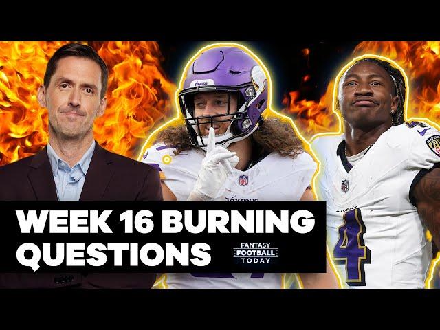 Answering one fantasy question for every Week 15 NFL Game | 2024 Fantasy Football Advice