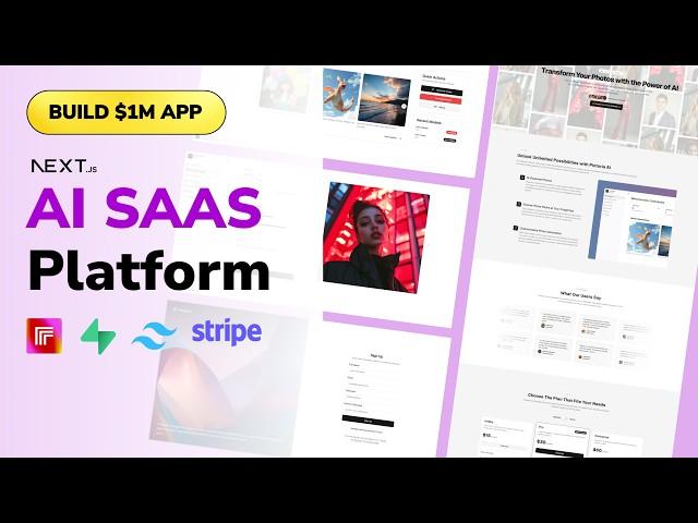 Build & Deploy a Full Stack AI Sass application using Next.js 15, Supabase, Replicate API and Stripe