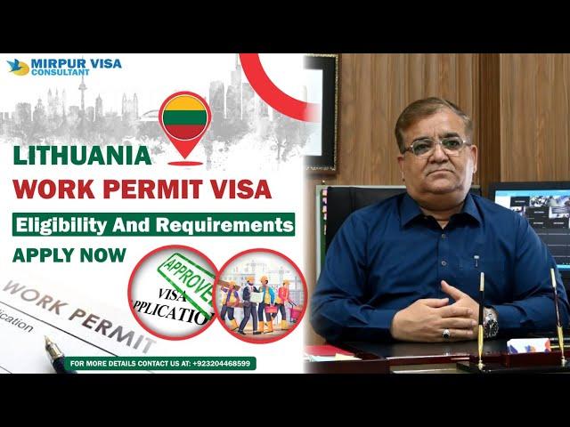 Lithuania Work Permit Visa 2024 | Lithuania Work Visa Apply Online | Lithuania Direct TRC Process