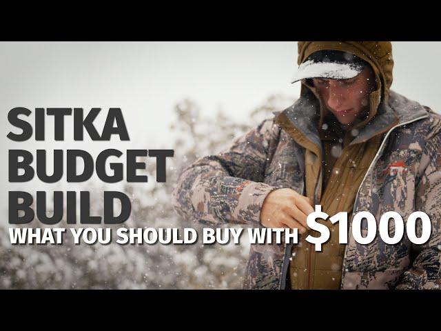 If I Had $1000 To Spend on SITKA Gear, This is What I'd Buy.