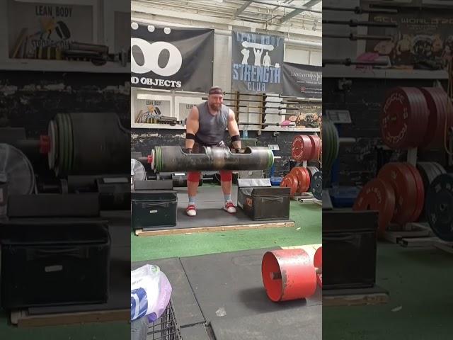 Where's Hixxy been??? Graham Hicks 150kg log x 5 on the comeback trail 