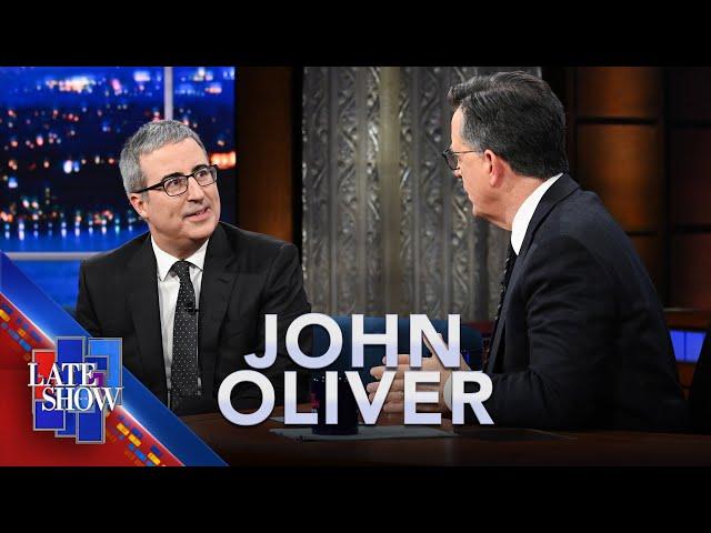 "The Longer The Line, The Better" - John Oliver Likes Voting In Person On Election Day