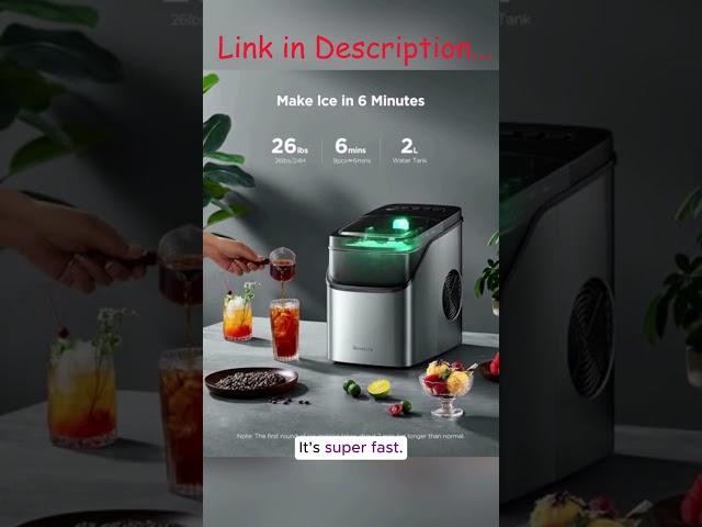 GoveeLife Smart Ice Maker Countertop #amazonessentialfinds #amazonfinds