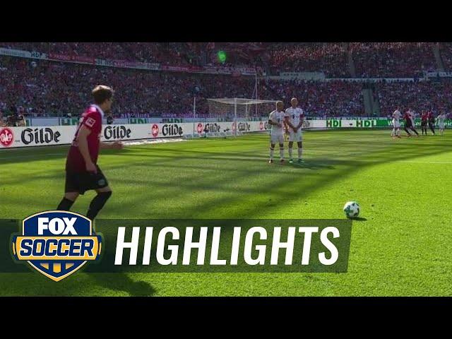 Hannover 96 vs. Bayern Munich | 2017-18 Bundesliga Highlights