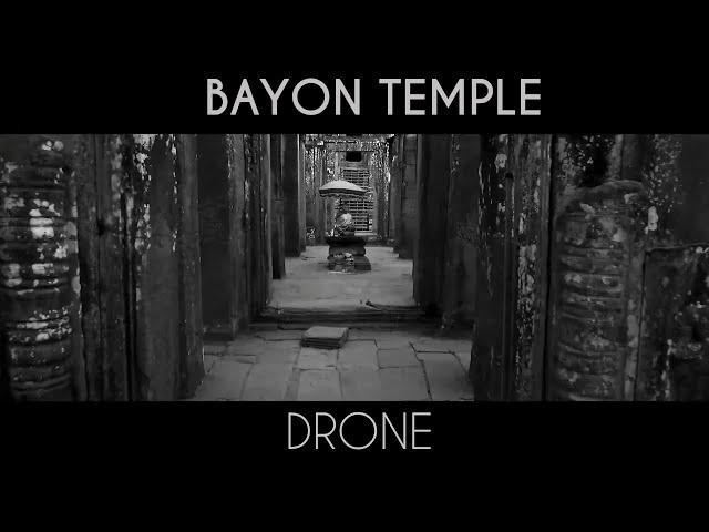 BAYON TEMPLE ANGKOR by Drone