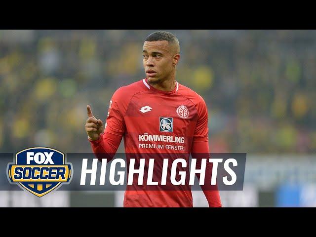 Robin Quaison rifles one into roof of net vs. Eintracht Frankfurt | 2018-19 Bundesliga Highlights