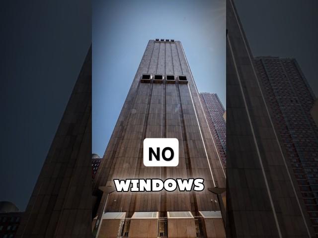 Why This Building Has No Windows – The Genius Behind It#civilengineering #howstuffworks #engineering