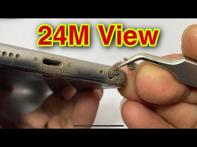 iPhone 6 Plus USB Port Cleaning, Deep Cleaned iPhone 6+