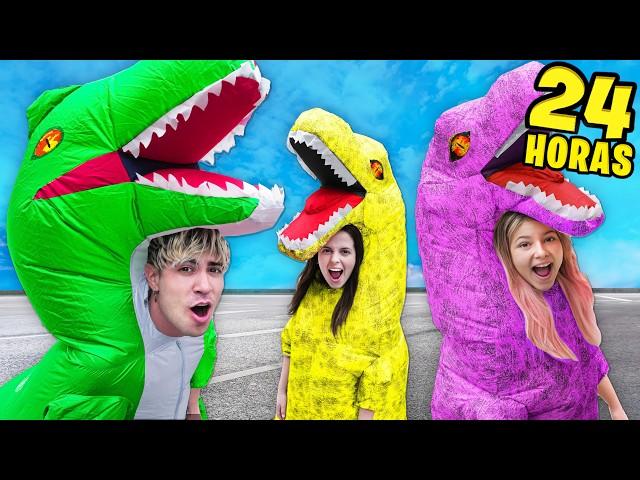 24 HOURS BEING DINOSAURS !!