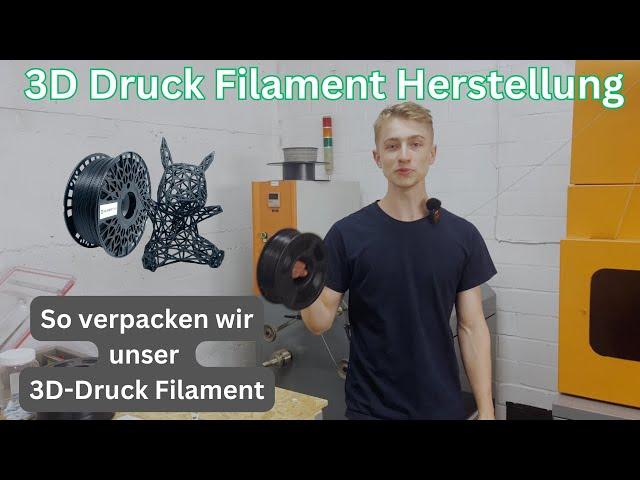 So verpacken wir unser 3D Druck Filament! | Filamentcore