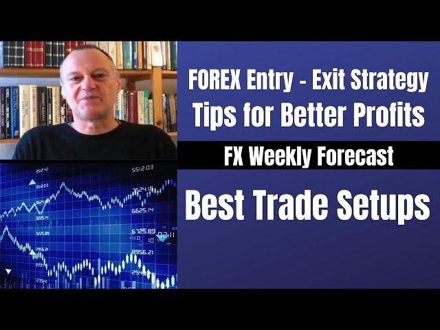 Forex Best Entry Exit Strategy for Better Profits: Best Trades Now Weekly FX Forecast