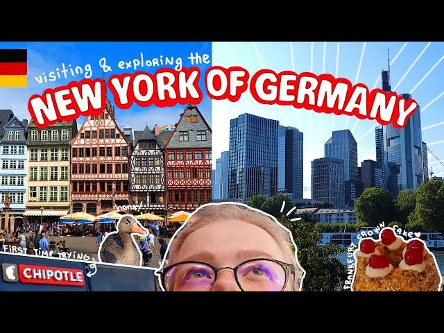 2 days in Frankfurt | business in the front and party in the back city