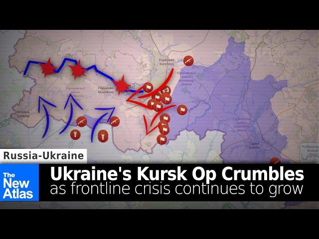 Ukraine's Kursk Operation Crumbles, Crisis on Frontline Grows