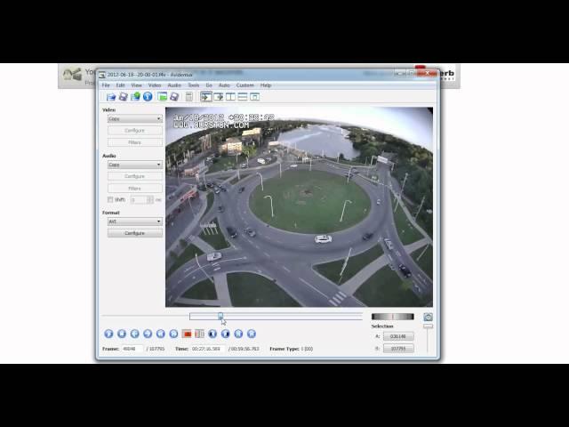 How to trim video files with AViDEMux software from SourceForge