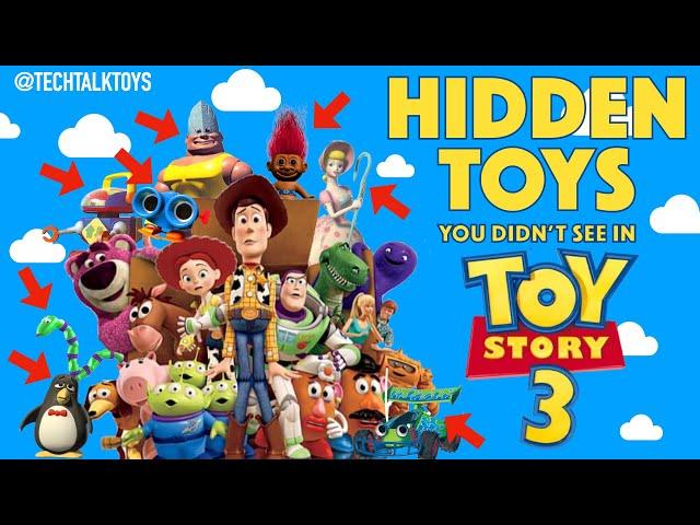 Hidden Toys You Didn't See In Toy Story 3 Intro!