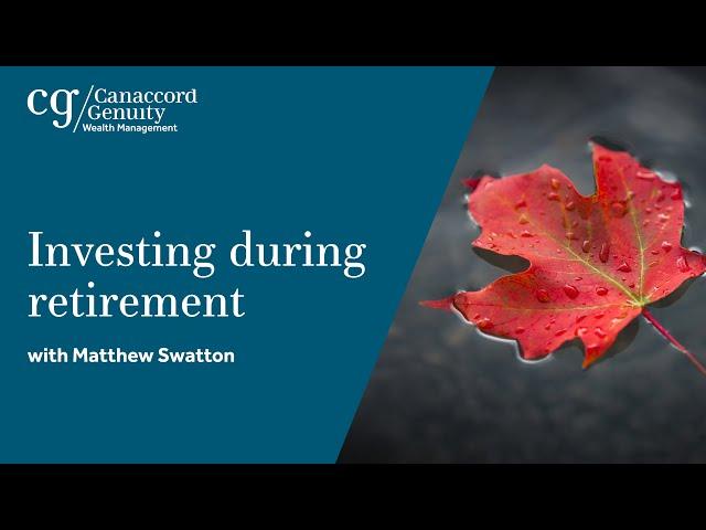 Investing during retirement | Matt Swatton