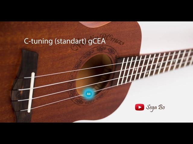 Как настроить Укулеле. #Ukulele tuner online