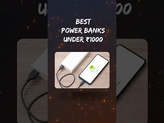 Best power bank under 1000  #shorts #powerbank  #under1000